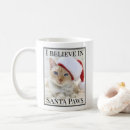 Search for i believe in santa mugs Funny