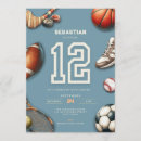Search for 12th boy birthday invitations For him