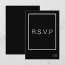 Search for simple rsvp cards Minimalism