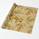 Search for flower pattern wrapping paper Old fashioned