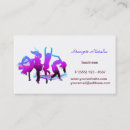 Search for dance business cards Disc jockey