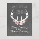 Search for antler save the dates Floral