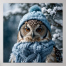 Search for whimsical owl posters Winter