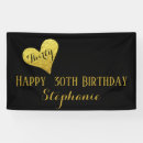 Search for 30th birthday banners Elegant