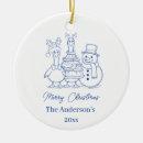 Search for doodle christmas tree decorations Blue