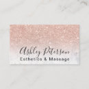 Search for aesthetics business cards Typography