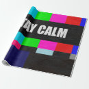 Search for television wrapping paper Background