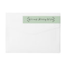 Search for black snowflakes return address labels Typography