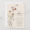 Search for wildflowers birthday invitations Watercolor floral