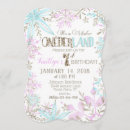 Search for magical winter wonderland invitations Glitter