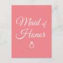 Search for honours postcards Maid of honor