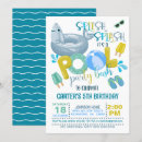 Search for shark invitations Shark pool party