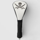 Search for pirate golf head covers Skull and crossbones