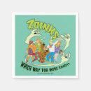 Search for hanna barbera napkins Fred