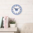 Search for french clocks Blue and white