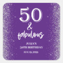 Search for silver 50th birthday stickers Glitter