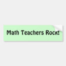Search for math bumper stickers Teacher