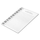 Search for piano notepads Teacher