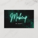 Search for neon green business cards Beautician