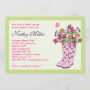Search for rain bridal shower invitations Flowers