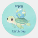 Search for cute earth day stickers Environmental awareness