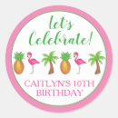 Search for flamingo and pineapple stickers Party
