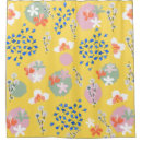 Search for retro shower curtains Flowers