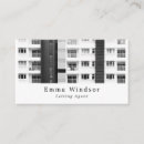 Search for apartment business cards Realtor