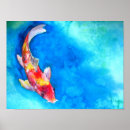 Search for blue koi fish art Japanese