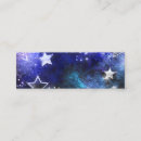 Search for sparkle mini business cards blue