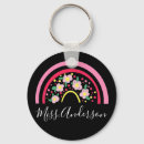 Search for teacher key rings Floral