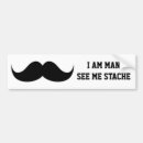 Search for moustache bumper stickers Humour