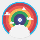 Search for happy sun stickers Rainbow