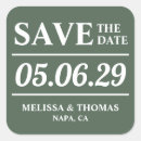 Search for modern save the date stickers Chic