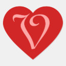 Search for alphabet v stickers Hearts