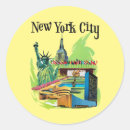 Search for vintage statue of liberty stickers Retro