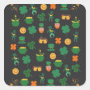 Search for irish symbols stickers Shamrock