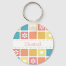 Search for daisy square key rings Daisies
