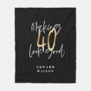 Search for 40th birthday blankets Modern