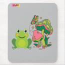 Search for butterfly mushroom mousepads Frog