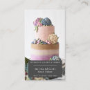 Search for wedding cake business cards Bakery