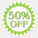Search for 50 off stickers Percent