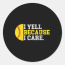 Search for softball lover stickers Field