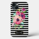 Search for floral stripes iphone cases Watercolor