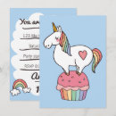 Search for decorated cupcakes invitations For kids