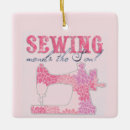 Search for sewing machine christmas tree decorations Pink