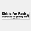 Search for dirt bumper stickers Racing