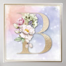 Search for monogram b posters Boho