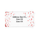 Search for valentines day business labels Heart