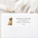 Search for breeds return address labels Puppy